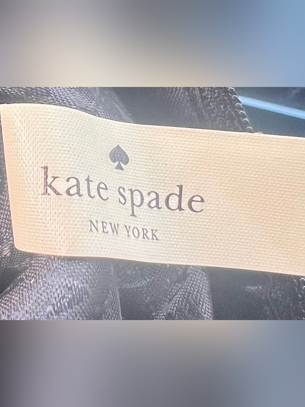 Kate Spade black sequin clutch bag. EUC - Picture 8 of 9